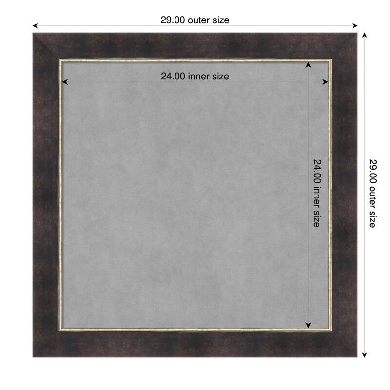 Amanti Art Odin Antique Bronze Framed - 29 x 29 in