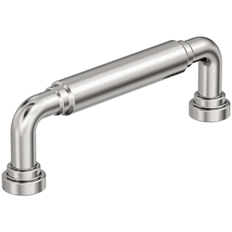 Amerock BP37662 Coble 3-3/4" Center to Center Smooth Handle Cabinet - Polished Nickel