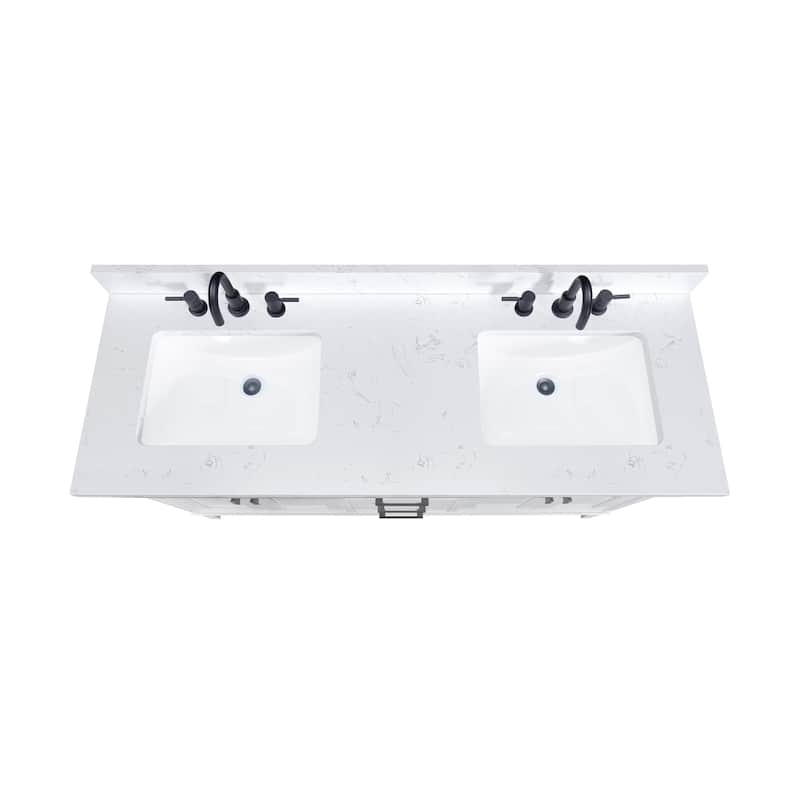 Avanity MADISON-VS61-E Madison 60" Free Standing Double Basin Vanity