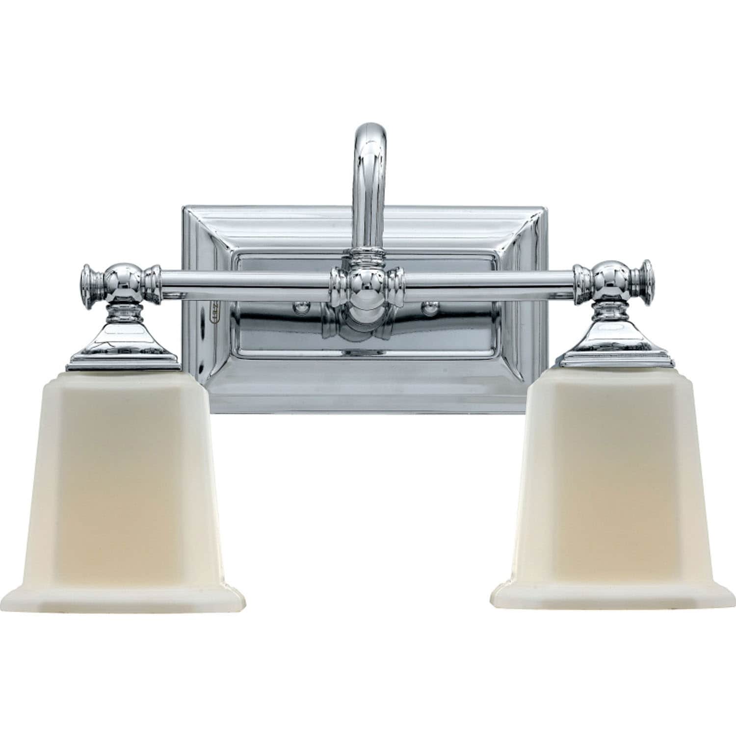 Nicholas 2-Light Bathroom Vanity Light in Polished Chrome