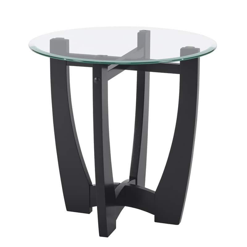 Tempered Glass Coffee Tables - Modern Minimalist Center Tables for Living Room, Office & Apartment