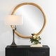 preview thumbnail 3 of 4, Uttermost Salina Round Bamboo Mirror - 39.75"W x 39.75"H x 2"D