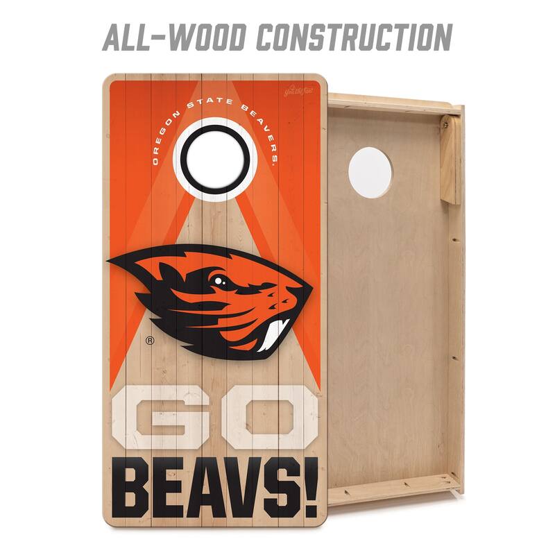 Oregon State Beavers NCAA 2x4 Professional Cornhole Board Set