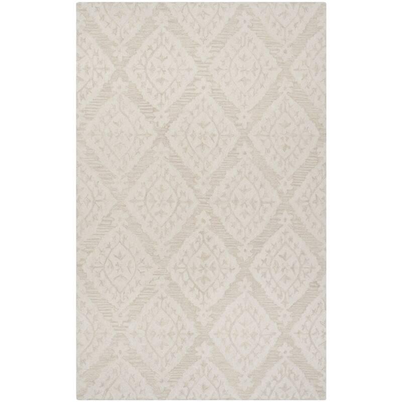 SAFAVIEH Handmade Micro-Loop Hyeong Wool Rug