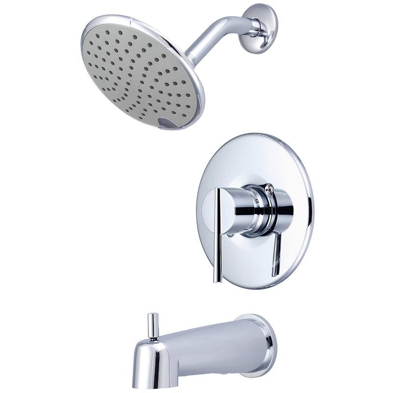 Pioneer Faucets i2v Tub and Shower Trim Package with 1.75 GPM Single - Polished Chrome