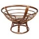 preview thumbnail 5 of 25, Bali 42-inch Rattan Papasan Chair with Twill Cushion