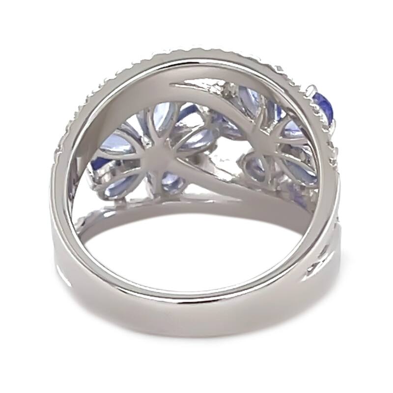 925 Sterling Silver Tanzanite Ring