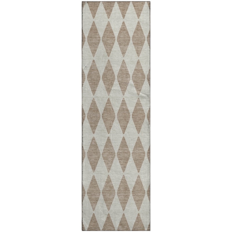 Premium Washable Super Soft Modern Diamond Mayfield Rug
