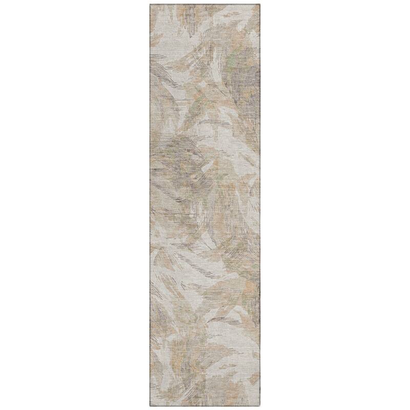 Machine Washable Indoor/ Outdoor Casual Amy Chantille Rug