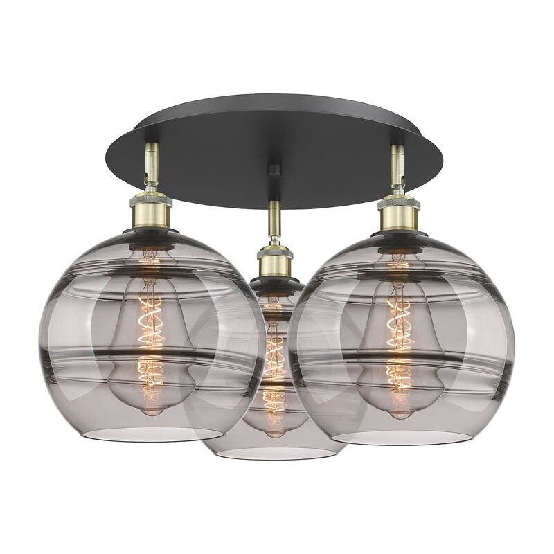 Innovations Lighting 516-3C-13-22 Rochester Flush Rochester 3 Light
