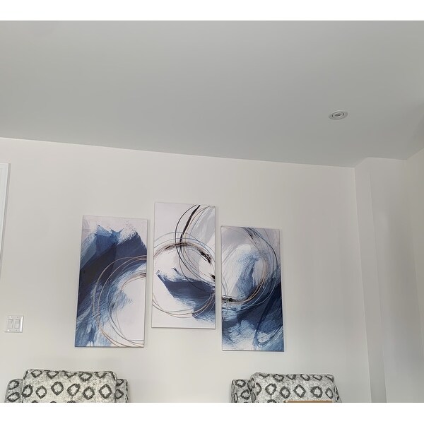 iCanvasART 3 Piece Reflections Canvas Print by Kitsch Opus 60 by 40/1.5 Deep iCanvasART 3 Piece Reflections Canvas Print by Kitsch Opus 60 by 40/1.5 Deep