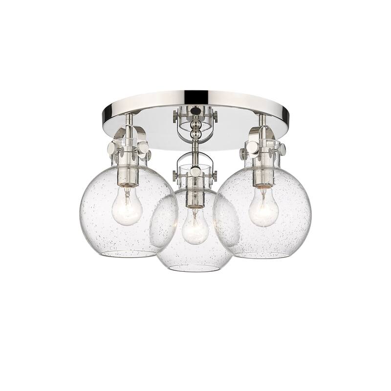Innovations Lighting Newton Sphere - 3 Light 7" Flush Mount