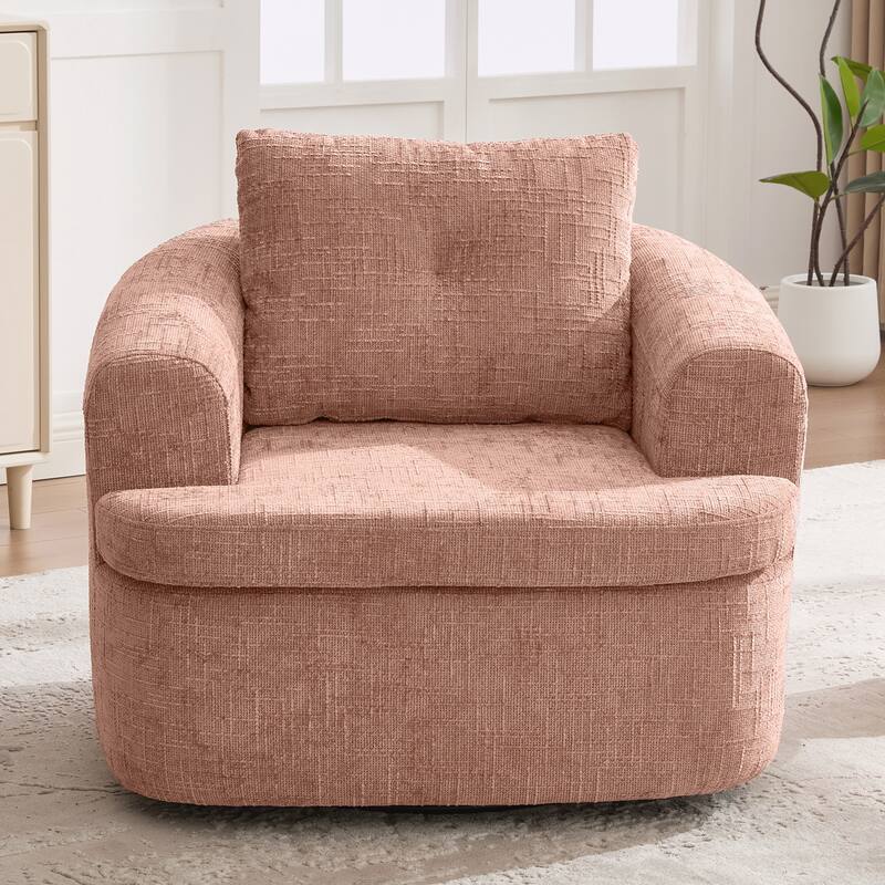360° Swivel Sofa Chair Accent Barrel Chair for Living Room
