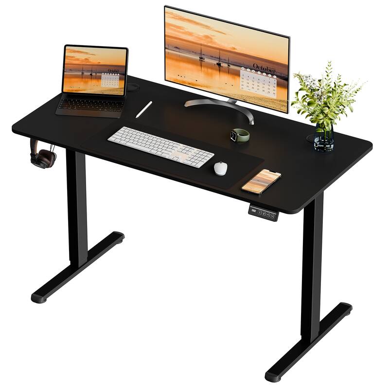 Futzca Height Adjustable Electric Standing Desk, Computer Office Desk
