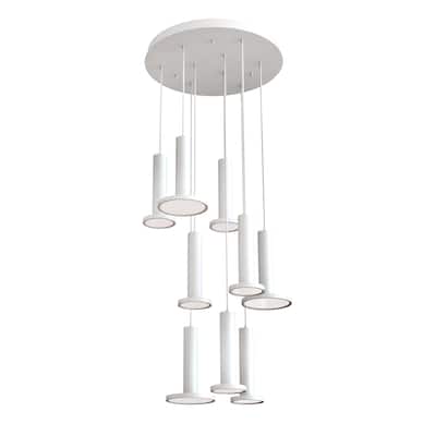 Luna Nonuple LED Pendant 120V