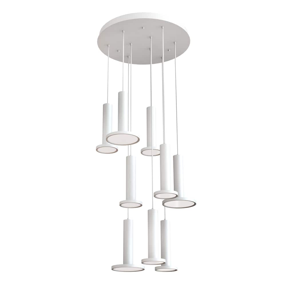Luna Nonuple LED Pendant 120V
