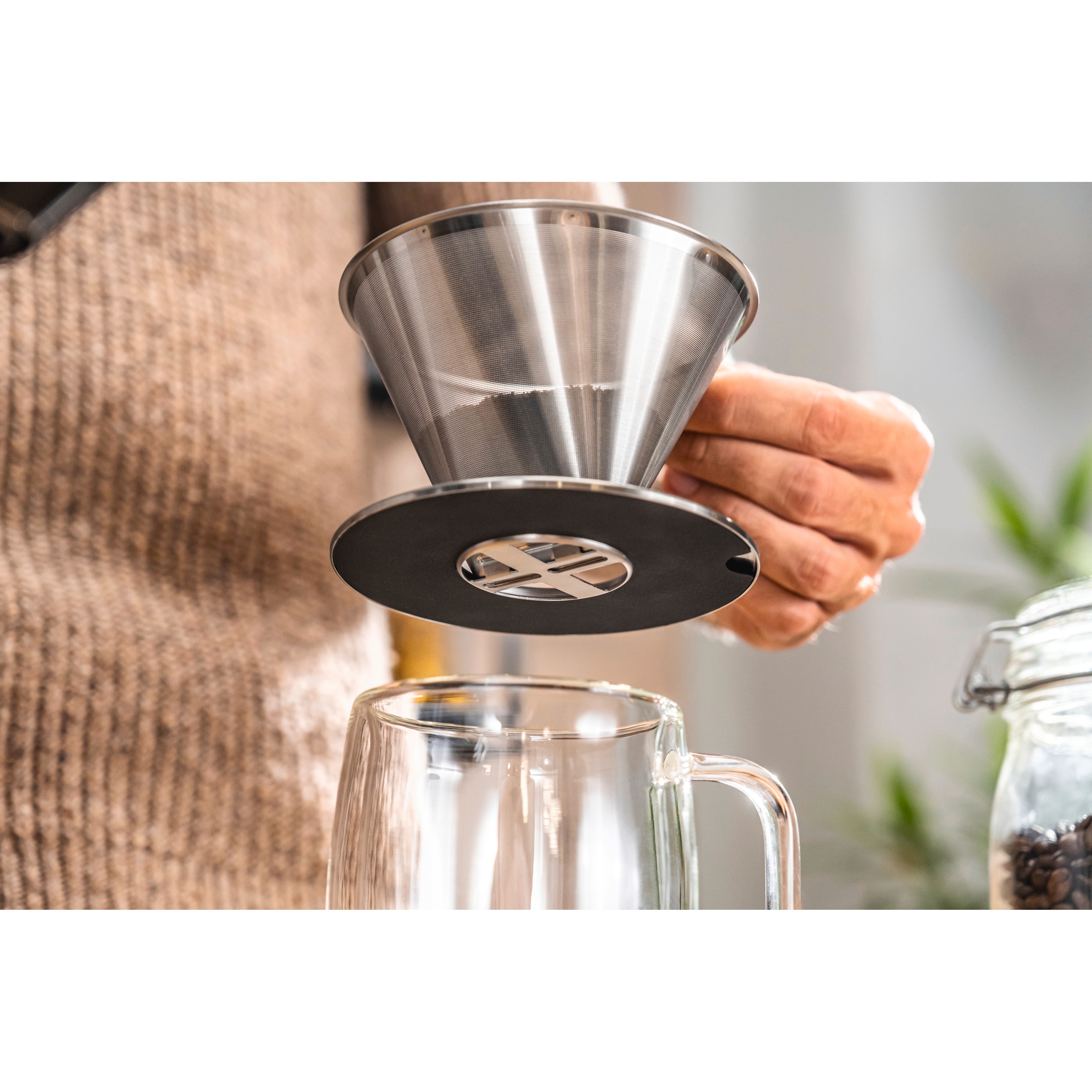 ZWILLING Sorrento Stainless Steel Pour Over Coffee Dripper 