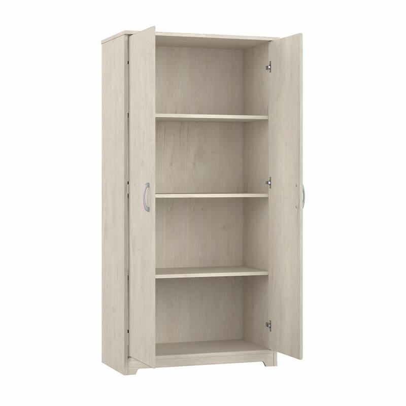 Cabot Tall Bathroom Storage Cabinet with Doors by Bush Furniture