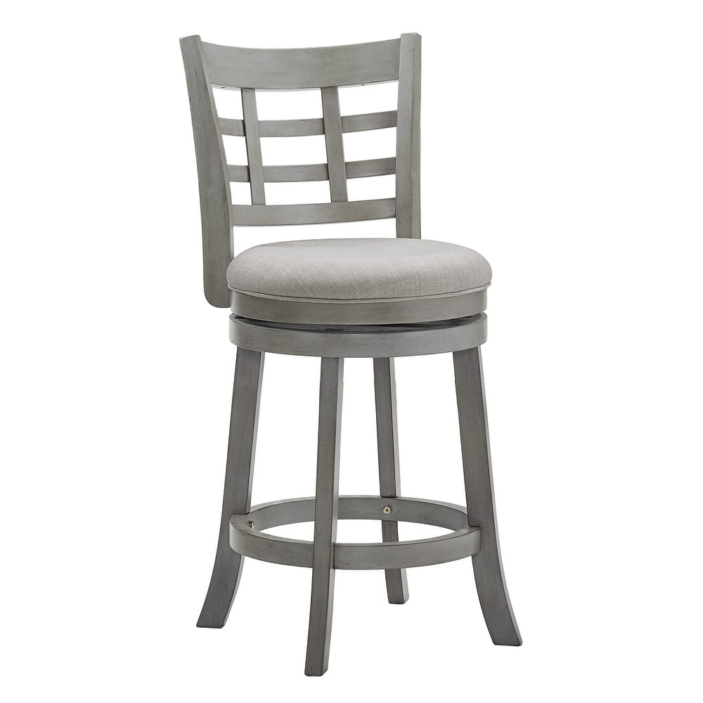 Verona Swivel High Back Counter Height Stool by iNSPIRE Q Classic