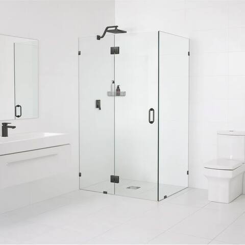 Glass Warehouse Frameless 90-degree Shower Enclosure