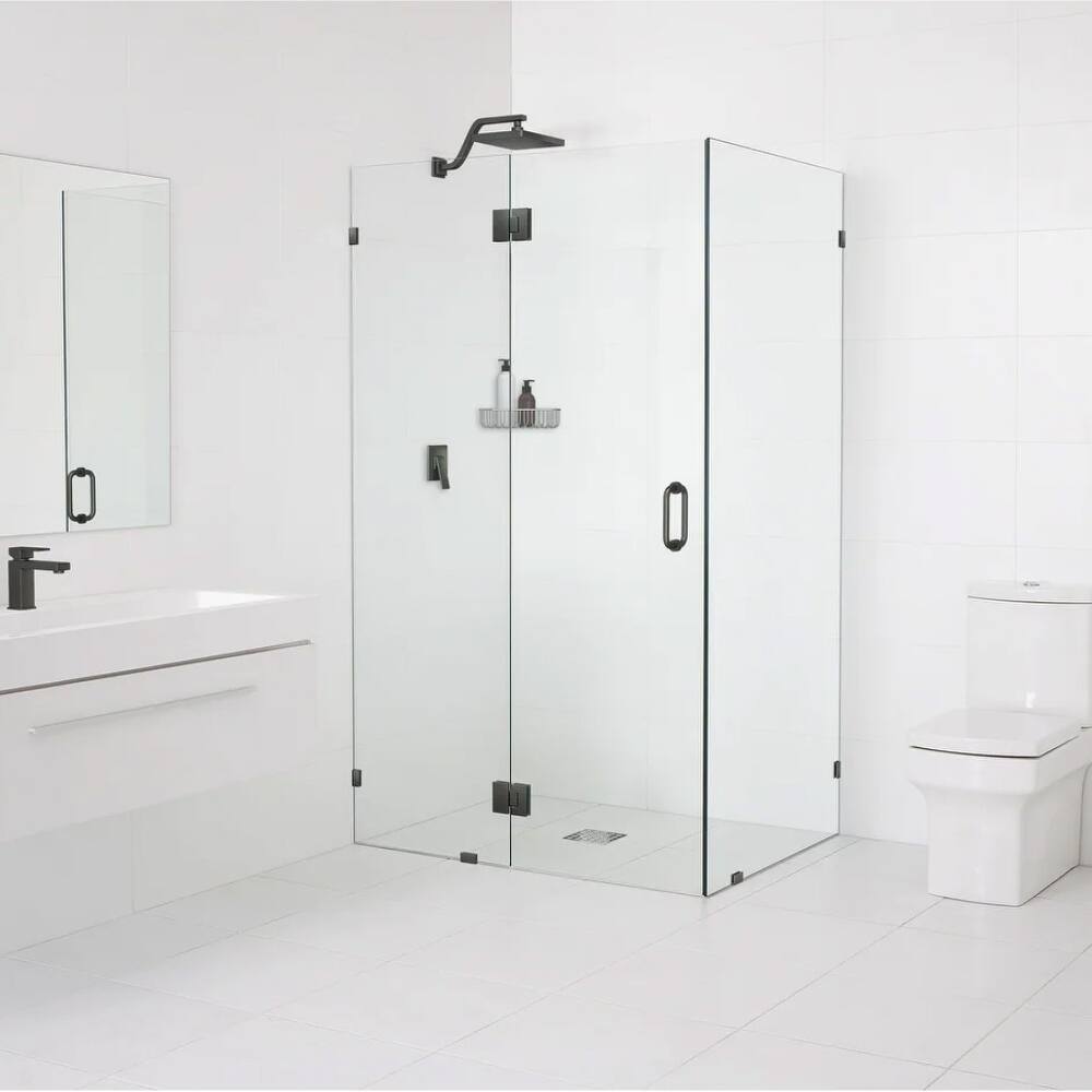 Glass Warehouse Frameless 90-degree Shower Enclosure