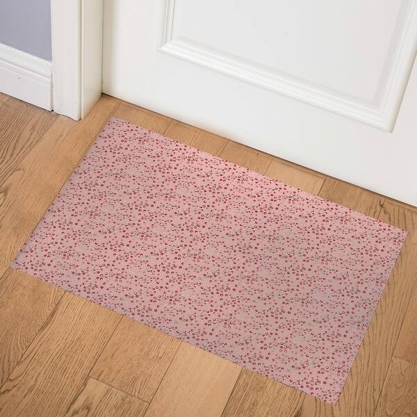 slide 1 of 6, HARMONY BLUSH Indoor Floor Mat By Kavka Designs