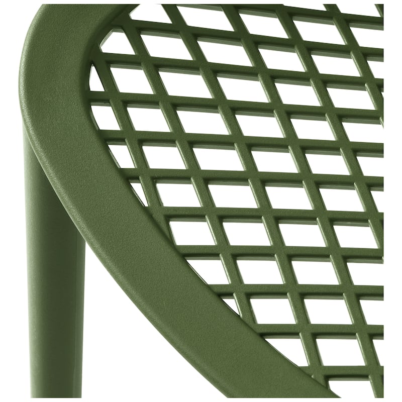 Frond and Form 6-Person Outdoor Rectangular Dining Set