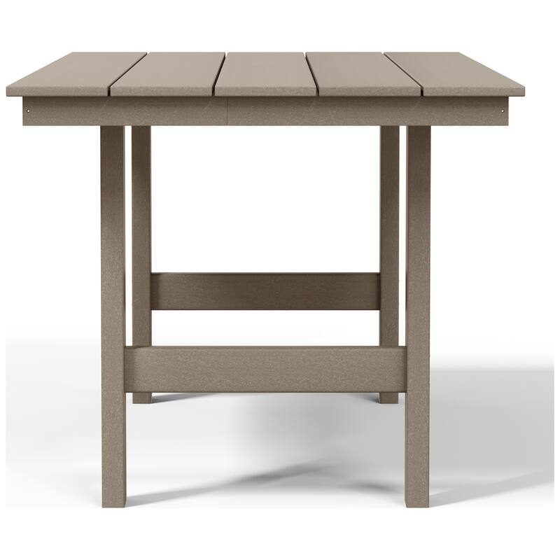 Shoreside 66 Inch X 34 Inch Rectangular Patio Dining Table