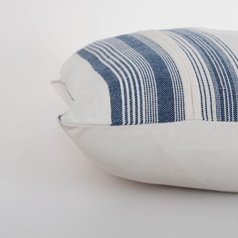 Rizzy Home Decorative Woven Stripe Throw Pillow