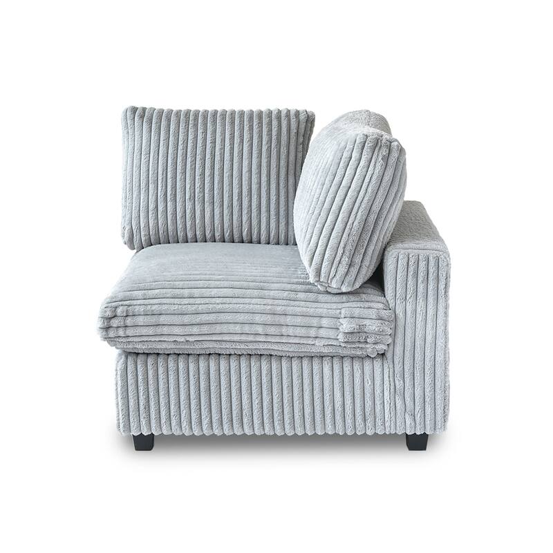 157.48" Modular Sectional Sofa Couch, Modern Deep Seat Sleeper Sofa for Living Room