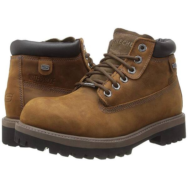 Skechers Usa Mens Verdict Mens Bootdark Brown10 M Us