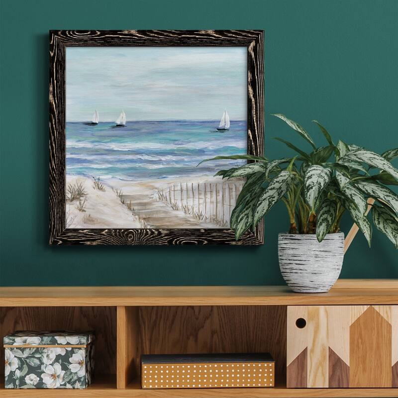 Gulf Shores III-Premium Framed Canvas - Ready to Hang