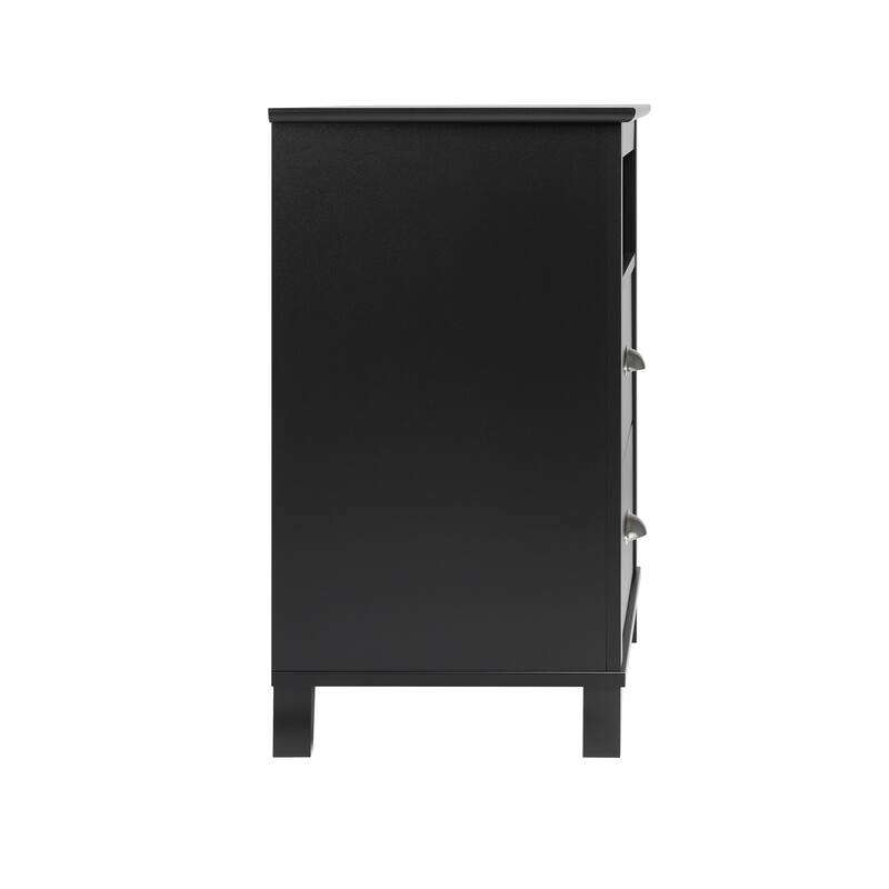 Prepac 2 Drawer Accent Table in White