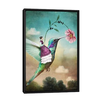 iCanvas "Of Wands" by Catrin Welz-Stein Framed Canvas Print