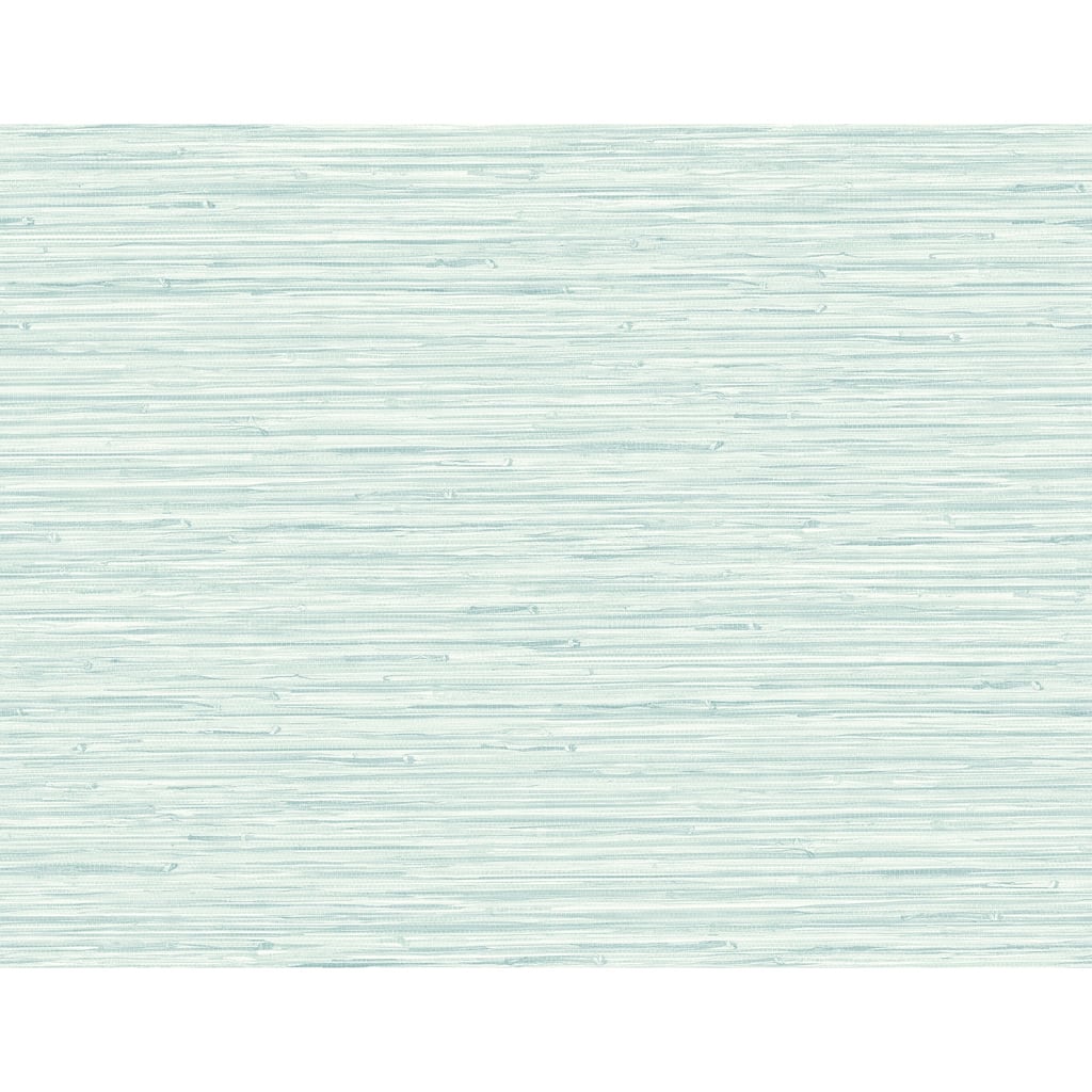 A-Street Prints Rushmore Aqua Faux Grasscloth Wallpaper