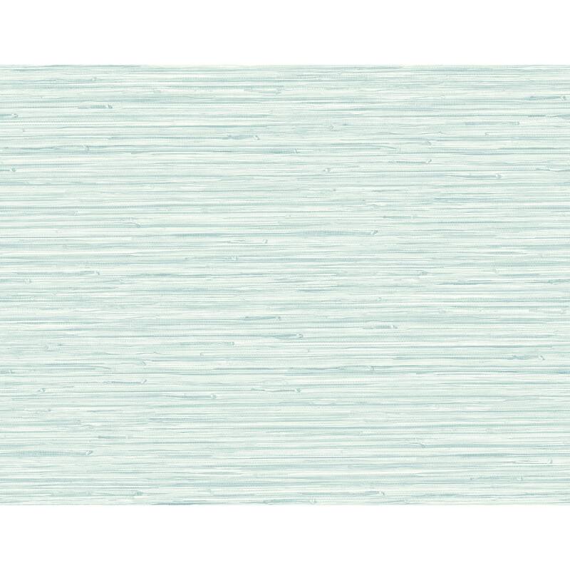 A-Street Prints Rushmore Aqua Faux Grasscloth Wallpaper