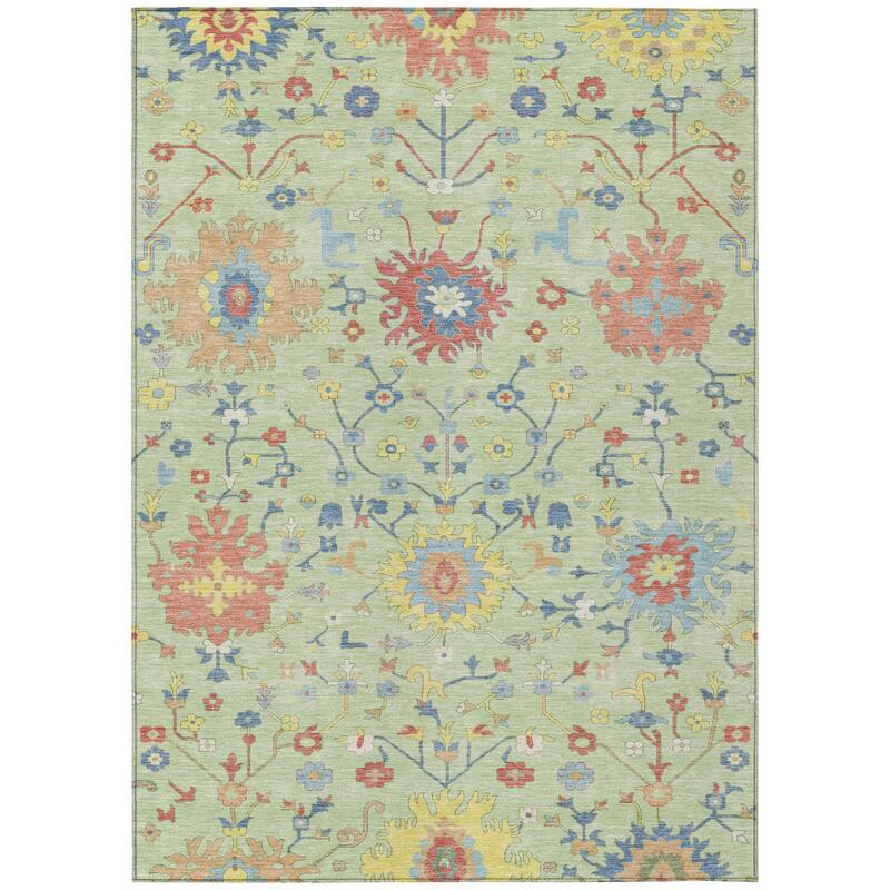 Machine Washable Indoor/ Outdoor Global Dillon Chantille Rug