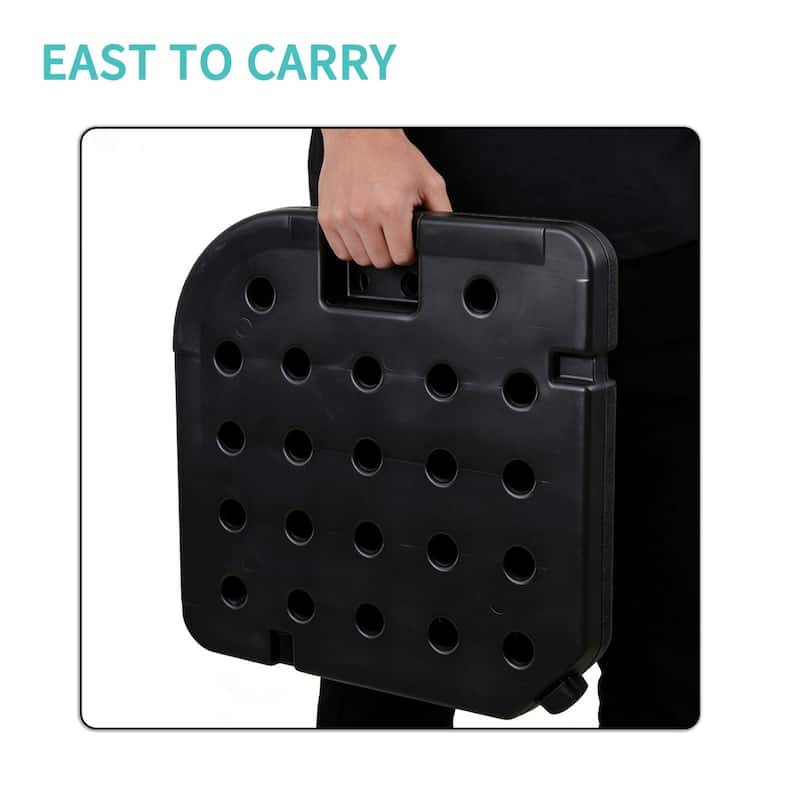 Autlaycil 4 PlateOutdoor Patio Cantilever Umbrella Base Weights