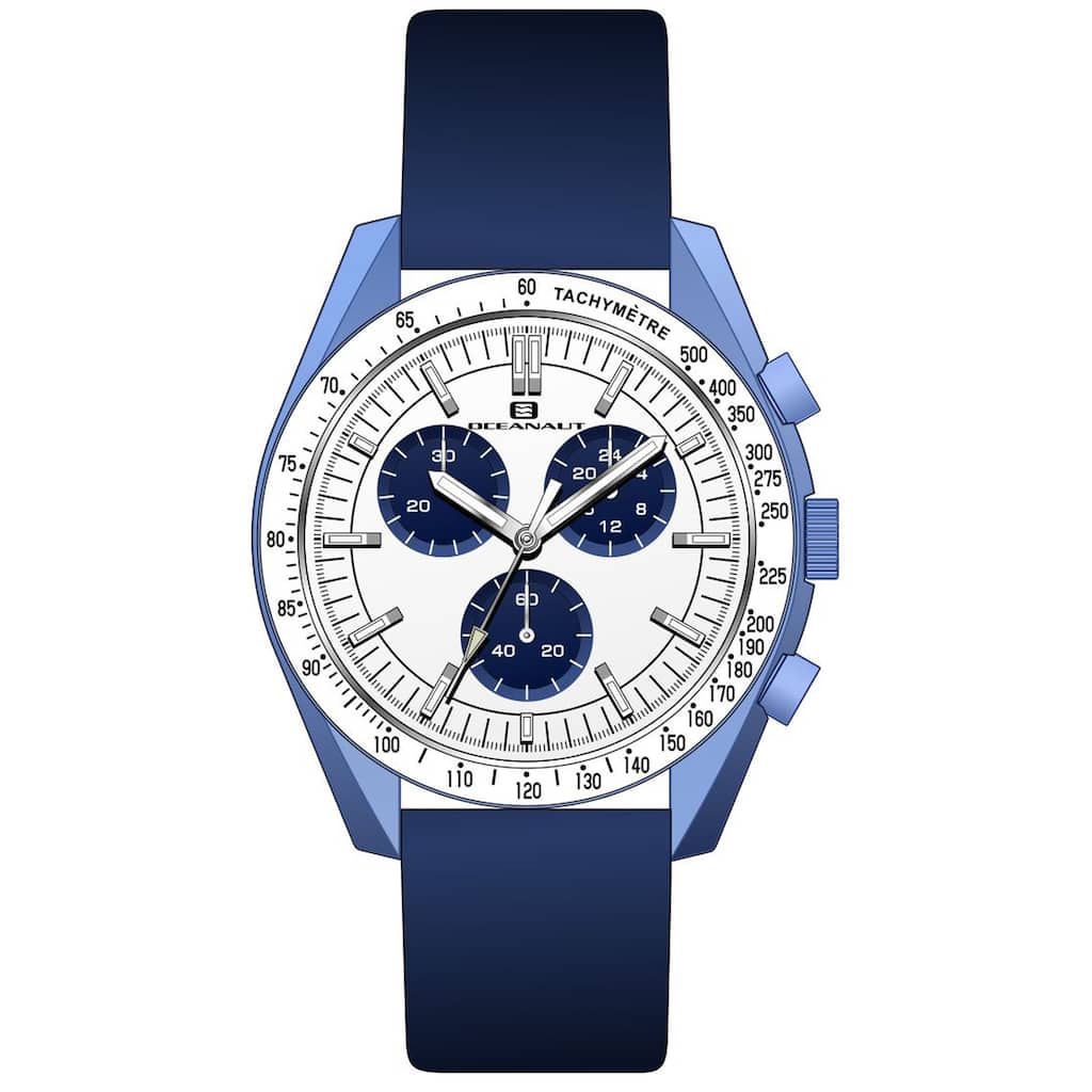 Oceanaut Men's Orbit White Dial Watch - OC7585 - 6 (36)