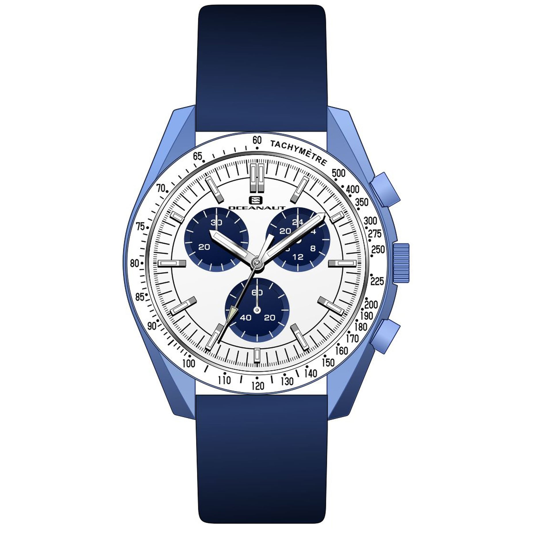Oceanaut Men's Orbit White Dial Watch - OC7585 - One Size