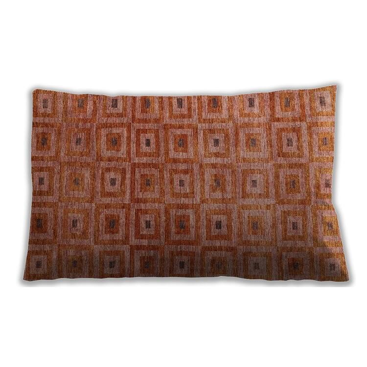 Ahgly Company Contemporary Modern IndoorOutdoor Fire Engine Red Lumbar