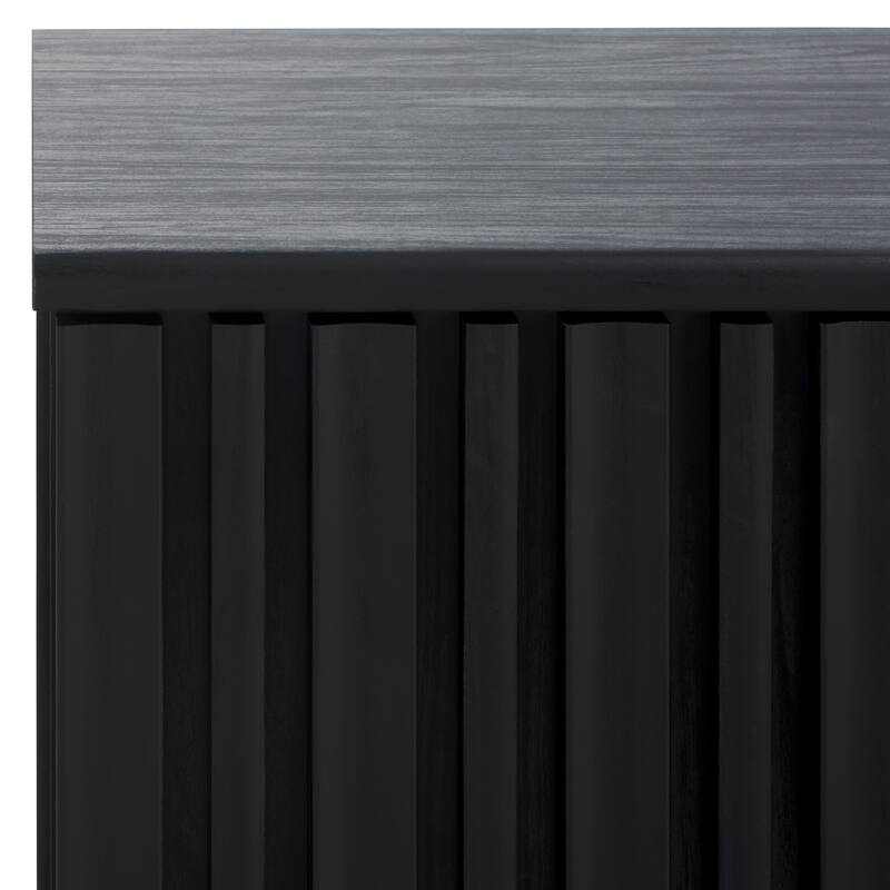 SAFAVIEH Helena 4-Door 4-Shelf Large Entertainment Media Stand for TVs up to 80" - 75"W x 18"D x 32"H