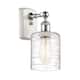 Option White and Polished Chrome / Deco Swirl