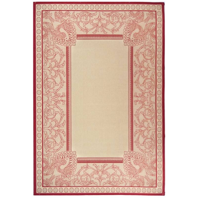 SAFAVIEH Courtyard Kitija Indoor/ Outdoor Waterproof Patio Backyard Rug