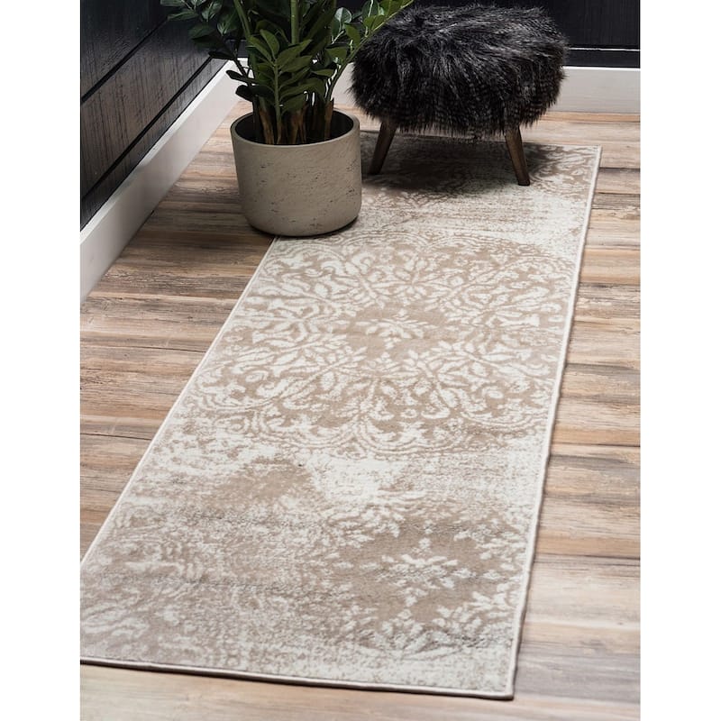 Transitional Fredo Collection Area Rug - 2'x9'10" - Beige
