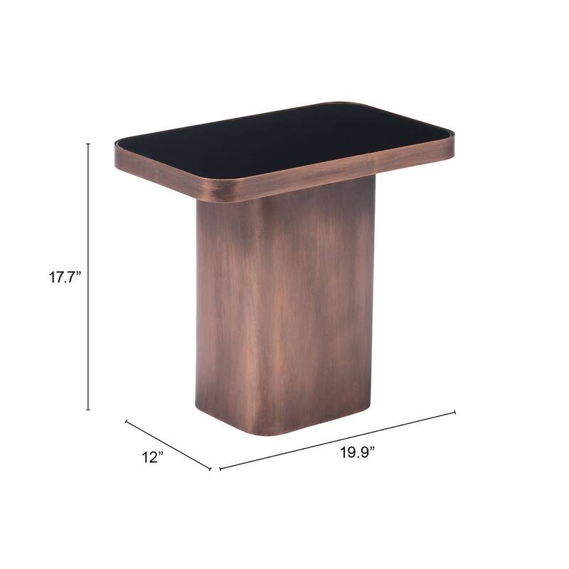 Side Table - 19.9" W x 12" D x 17.7" H