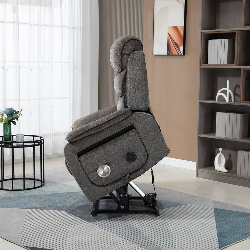 Flagship Oversized Recliner Chair with Wireless Charge, Massage & Heat