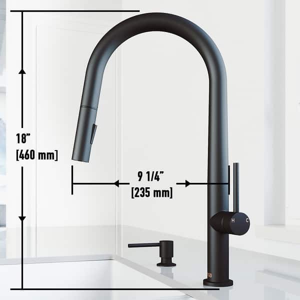 VIGO Greenwich PullDown Spray Kitchen Faucet On Sale Bed Bath