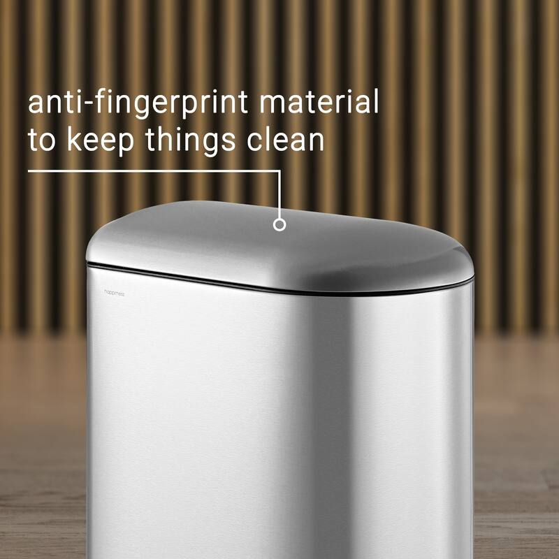 happimess Roland Mini Step-Open Trash Can