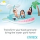 preview thumbnail 5 of 6, Intex 57440EP 79" x 77" x 36" Inflatable Whale Spray Kiddie Pool for Kids 2+ - 6.5